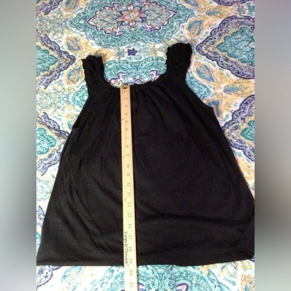 Cato medium Black Sleeveless Tank Top (5L) - Picture 3 of 7